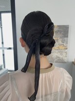 ウル 岡山駅店(ULu.)&nbsp;ヘアセット　タイトシニヨン