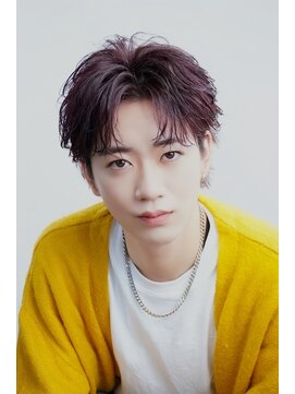 ゴールド 京都(GOALD) センターパート  フェザーパーマ  ニュアンスパーマ