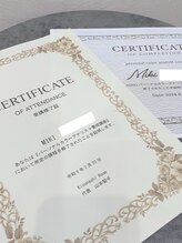 様々な資格を持ったオーナーによる【 本格的な診断 】。【 似合う 】のご提案とアドバイス