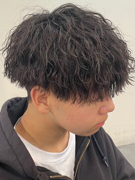 バース バイ ハピネス(BIRTH by happiness) 奈良men'縦落ちツイストスパイラルパーマ