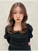 レイヤー/ネビージュ/韓国ヘア/イメチェン/縮毛矯正/中野/