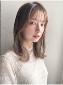 艶感くびれヘアナチュラルカールモテ髪セミディ#330f0706