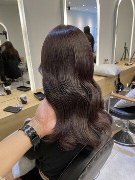 ジーナ 渋谷駅前(Zina) 髪質改善*韓国くびれ暗めカラー*美髪【Zina渋谷駅前】