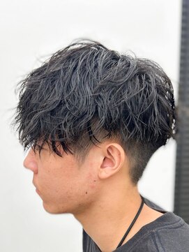 ノエ ナゴヤ(NOE NAGOYA) サーフカール/スパイキーショート/ブルーブラック/名駅n15