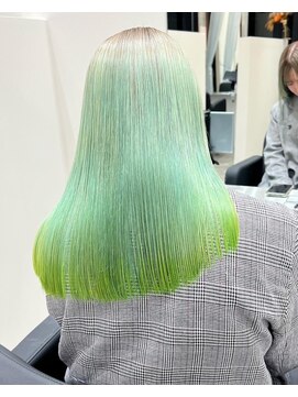 ワク 岡崎店(waku) ルーツカラーグリーン