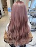 【平日限定】ケアブリーチ+髪質改善フルカラー+トリートメント ￥17600