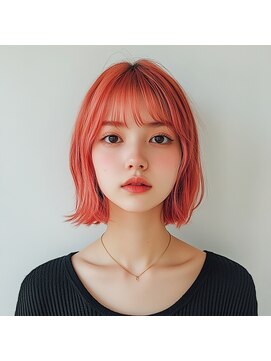 ロディーナ 大口 新子安(rodina) ダブルカラー×ボブ/インナーカラー/髪質改善/韓国/ブリーチ