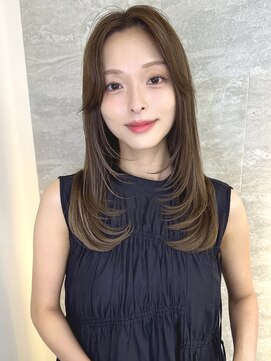 ロンドアヴァントゥス 池袋(Lond aventus) オリーブグレー/ボブ/顔周り/小顔/レイヤー/髪質改善/縮毛矯正