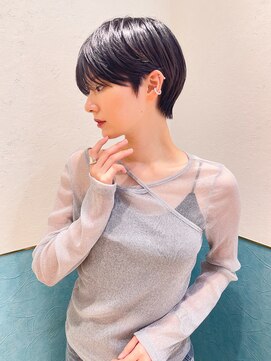 ロンド レグリーズ 立川(Lond leglise) グランマッシュ/オリーブグレー/ショート/ヘイリーボブ/前髪