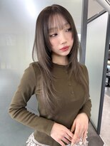 天神美容室 ハッシュカットとオリーブグレージュで垢抜け女子に!