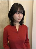 ハッシュカット　フェイクブラック