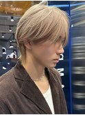ヘーゼルベージュミルクティーベージュアッシュベージュメンズ