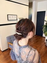 スリーバイザサロン(THREE by the salon)&nbsp;およばれシニヨン