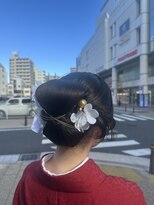 フィッティ 横須賀中央店(fiti)&nbsp;卒業式ヘアセット カチモリ　シニヨン