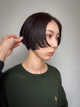 グラフ ヘアーズ ラボ graf hair's lab ラウンドセンターパート