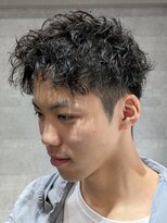 バーバーハウス ラヴィ(Barber House Lavie)&nbsp;ツイストパーマ×スパイキーショート