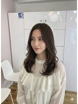 オラ ボーテ(Aura Beaute)&nbsp;大人ガーリー×似合わせカット/マロンベージュ/