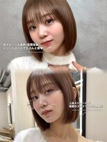 グローアイヴィ 大宮(GLROW IVY)&nbsp;★ミニボブ くびれボブ レイヤーボブ 縮毛矯正 髪質改善 大宮