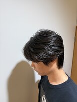 ハイパー ヨコハマ(HYPER yokohama)&nbsp;センターパート【メンズ/メンズカット/パーマ/横浜】