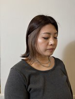 ヘアサロン エン(hair salon en.)&nbsp;ミルクティーブラウン
