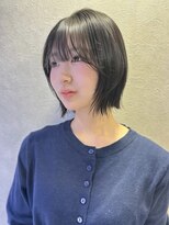 ミーク(meak)&nbsp;髪質改善トリートメント×レイヤーボブ