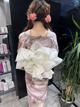 エクシア(EXCIA) 夏祭りヘアメイク&ヘアセット