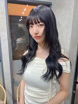ジゼル 梅田(GiseL)&nbsp;レイヤーカット×ブルーブラック