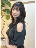 今人気のチョコレートブラウン×ハッシュカット