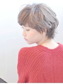好感度◎美シルエットショートボブ