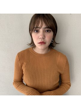 アピッシュ 国分寺(apish) ナチュラルシ－スルーボブ【長谷川】