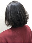 髪質改善/韓国レイヤー/グレージュ/顔周り/ミニボブ