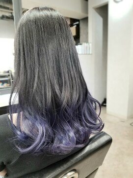 シュプール(SPUL) インディゴパープルグラデーション！