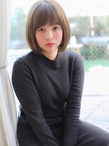 マイラ 銀座(myla)&nbsp;髪質改善大人可愛い小顔ひし形丸みショートボブ20代30代40代