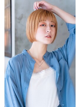 ロロ(ro-ro) 【恵比寿ro-ro】ハイトーンボブ×ショートバング