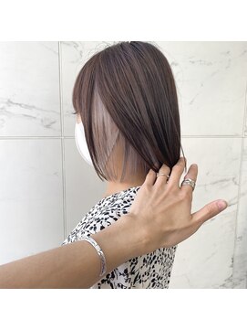 ティンク 天神(Tink) Masaki担当 インナーホワイトベージュ