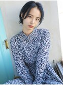 天神【BIRTH】大人かわいいくすみブルーボブ