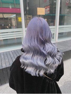 ワンズナゴヤ 名古屋栄店(ONE's NAGOYA) スペインカールスパイキーショートフェザーパーマブルーブラック