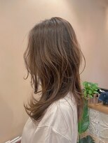 ハイル(Heil)&nbsp;【Heil】　レイヤーロング/ロングウルフ/ブルーグレージュ/池袋