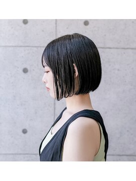 ヘアールームキュー(HAIR ROOM quu+) 夏ボブ