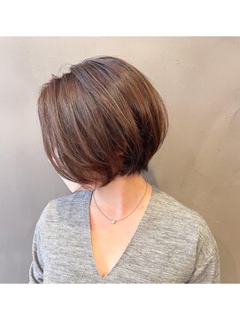 ニジュウニパーセント(22%) 大人可愛い30代40代50代 大人ショートヘア ショートボブ