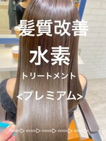 ナチュア ヘアアンドガーデン北千住(NaTur HAIR&GARDEN) 【髪質改善】水素コース<プレミアム>