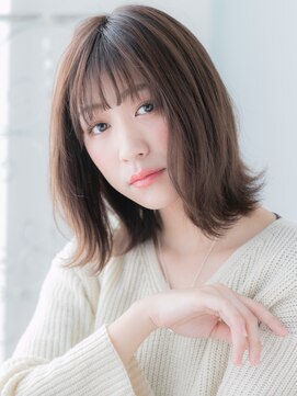 ドクターズ サロン ラブ(Dr's Salon LAB) 髪質改善フェザーバング外はねウルフボブf古河20代30代40代