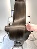 【人気No.2/髪質改善】RrSALON ex hydroトリートメント+カラー￥19200