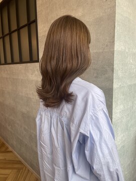 ローマ ギンザ(ROMA Ginza) 【ROMA銀座】N’/シアーベージュ/小顔/くびレイヤー