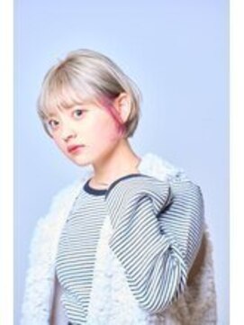 シャル 相模大野(shalu) 【村上】10代20代30代モノトーンホワイト≪shalu相模大野≫