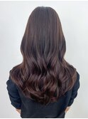 チョコレートブラウン_グレーベージュレイヤーロング_ba471392