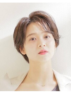 大波純一美容室パーティハン スプリングショート