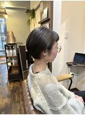 艶々タイトショートボブ