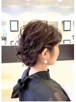 お呼ばれヘアアレンジ