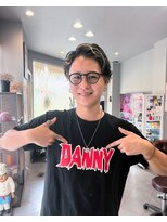 ダニーコウベ(Danny kobe) 前髪メッシュ